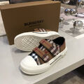 Детские кеды Burberry текстиль 179688-2