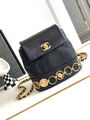 Рюкзак Chanel женский кожа черный 123251-3