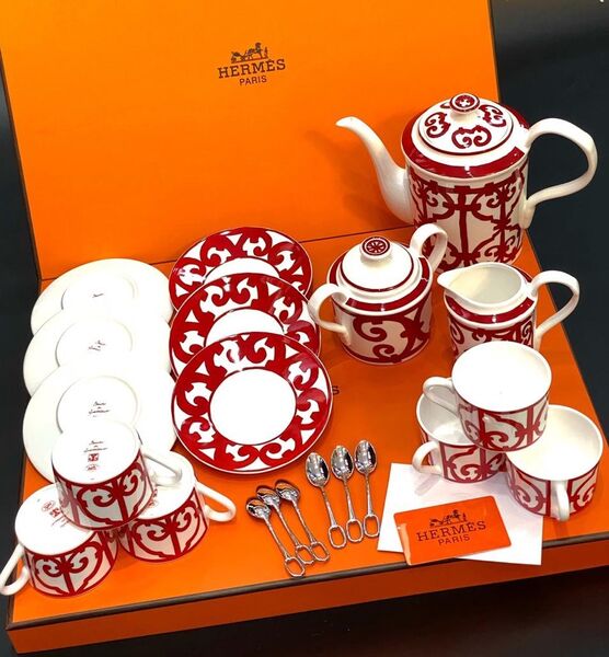 Набор посуды Hermès винный 55225
