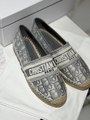 Эспадрильи Christian Dior женский текстиль графитовый 91364-4