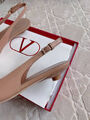 Туфли Valentino женский кожа розовый 150166-2