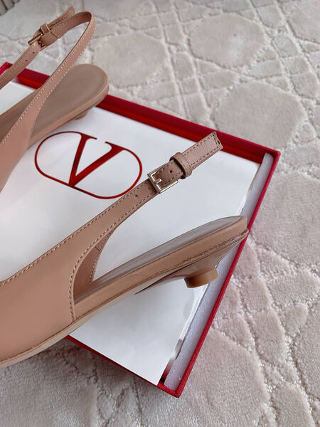 Туфли Valentino женский кожа розовый 150166-2