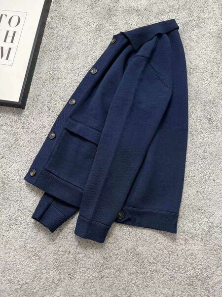 Мужской кардиган Brunello Cucinelli мужской синий 126800-8