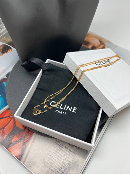 Колье Celine бронзовый 176005