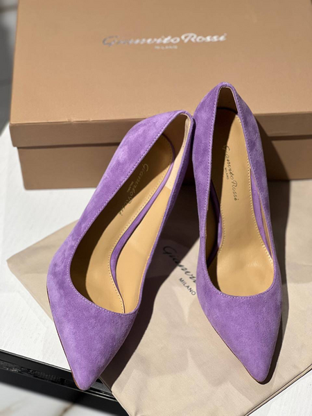 Туфли Gianvito Rossi женский замша фиолетовый 80112-2