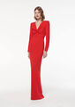 Платье Roland Mouret женский бордовый 169965-2