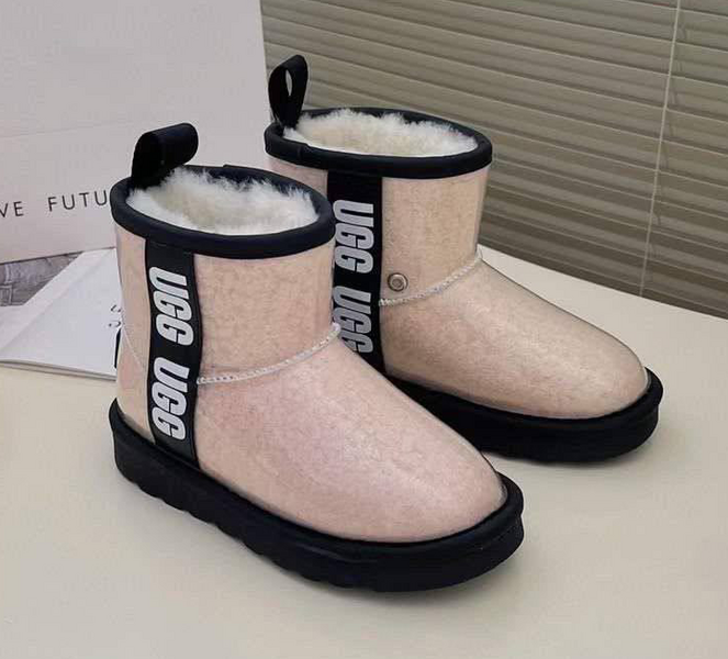 Детские угги Ugg овчина розовый 93950