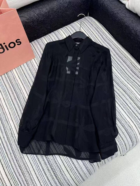 Рубашка Chanel женский черный 179004-3