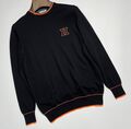 Мужской свитер Hermès мужской трикотаж черный 132581-1