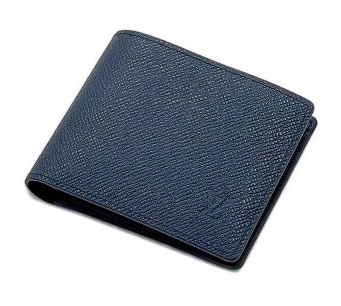 Мужской портмоне Louis Vuitton мужской кожа синий 149940