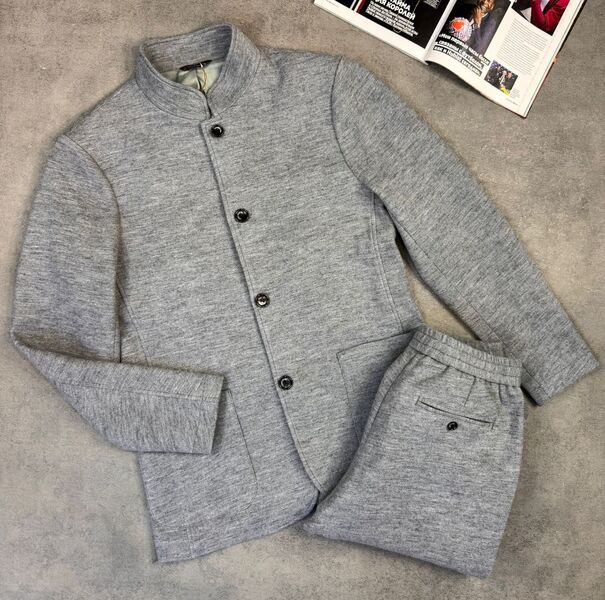 Мужской костюм Loro Piana мужской графитовый 170693