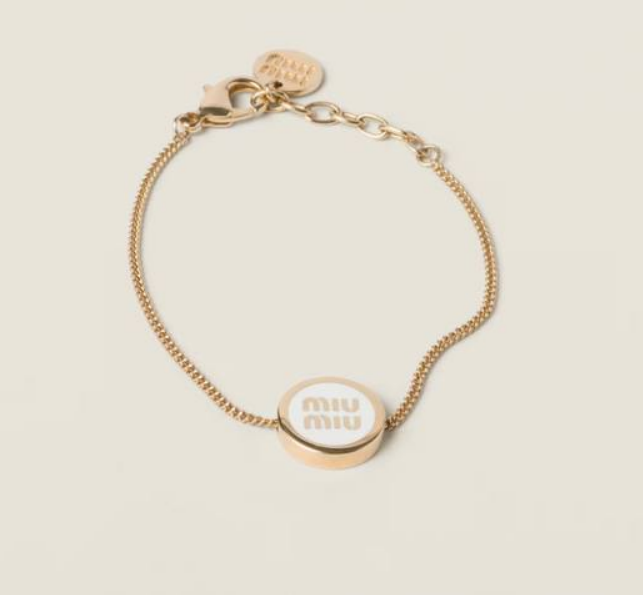 Браслет Miu Miu золотой 176002