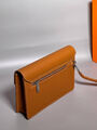 Мужской клатч Hermès мужской кожа бежевый 150133-3