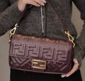 Сумка Fendi Baguette женский кожа 136609-1