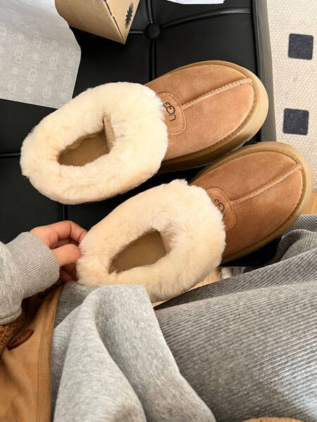 Угги Ugg женский замша бежевый 96039-3