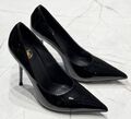 Туфли Saint Laurent женский кожа черный 174006-1