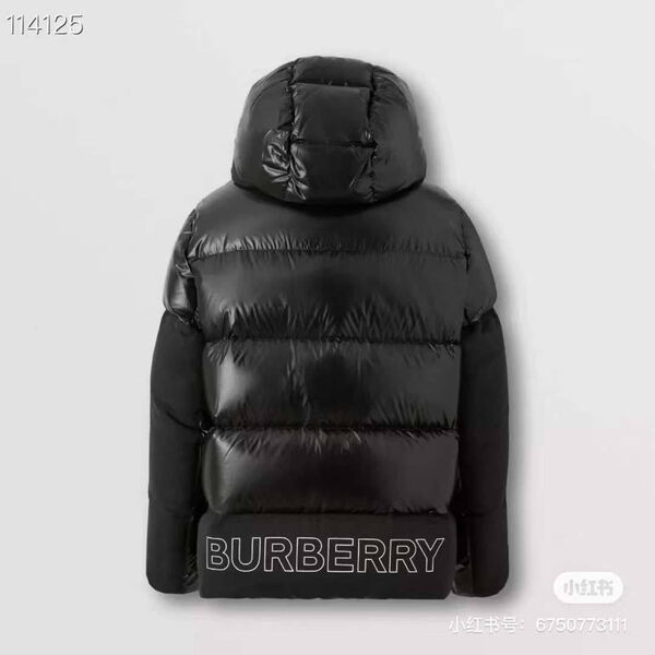Мужской пуховик Burberry мужской черный 161324-3