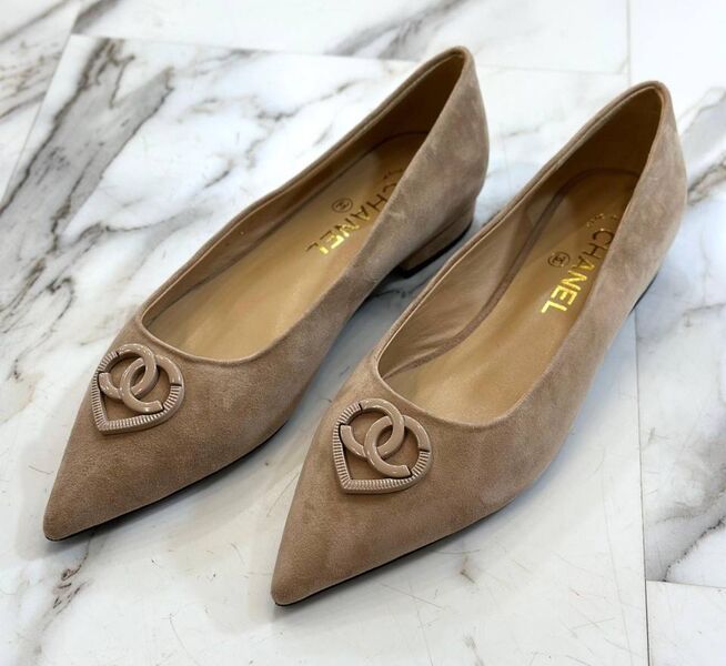Туфли Chanel женский замша 196744