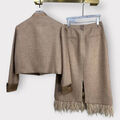 Костюм Brunello Cucinelli женский бежевый 164610-2