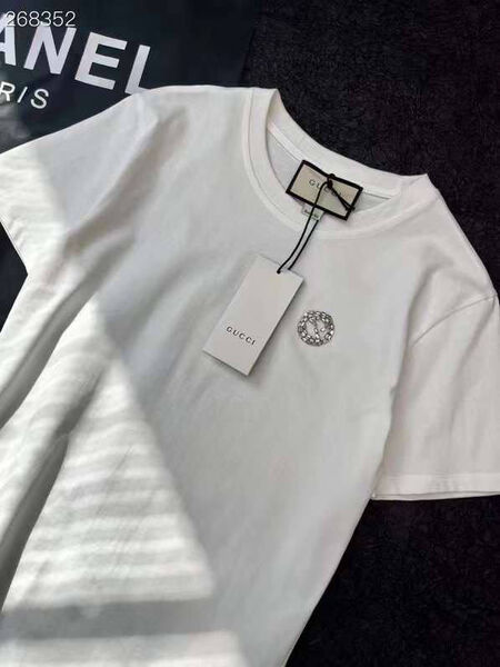 Футболка Gucci женский белый 143331
