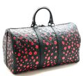 Дорожная сумка Louis Vuitton мужской кожа бордовый 108559-1