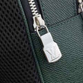Мужской рюкзак Louis Vuitton мужской кожа болотный 121199-5