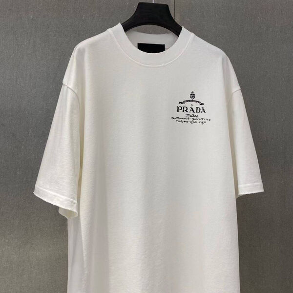 Мужская футболка Prada мужской белый 178501-2