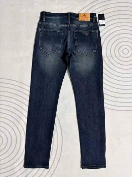 Мужские джинсы Prada мужской джинса синий 158473-4