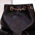 Рюкзак Chanel женский кожа черный 172273-5