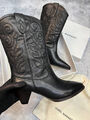 Сапоги Isabel Marant женский кожа черный 126098-2