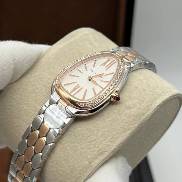 Часы Bvlgari Serpenti Seduttori белый 155560-4