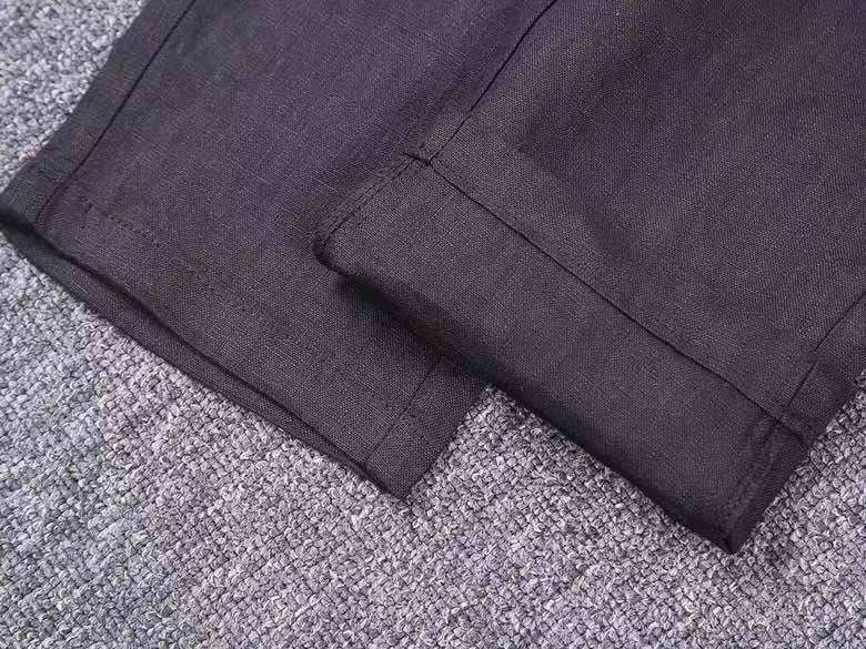 Мужские брюки Hermès мужской черный 143623-5