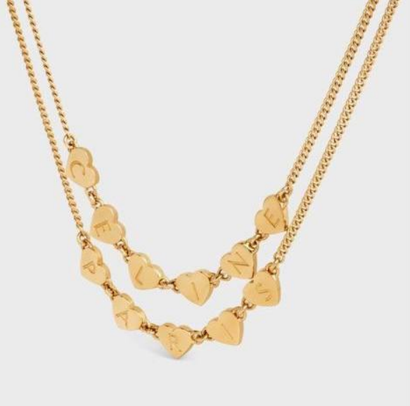 Колье Celine бронзовый 176009-3