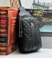 Мужская сумка слинг Gucci мужской кожа черный 42954-2