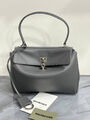 Сумка Balenciaga женский кожа графитовый 150613-2
