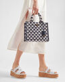 Шлепки Prada женский кожа белый 116700-2