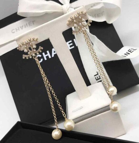 Серьги Chanel бронзовый 70554