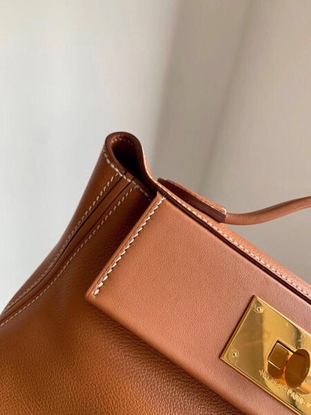 Сумка Hermès женский кожа бежевый 75241-4