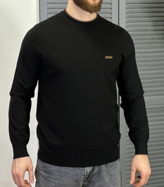 Мужской свитер Zegna мужской черный 125385