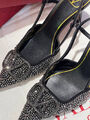 Туфли Valentino женский стразы черный 104633-4