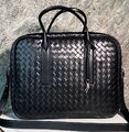 Мужской портфель Bottega Veneta мужской кожа черный 167087-1