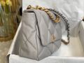 Сумка Chanel (30см) женский кожа графитовый 73580-3