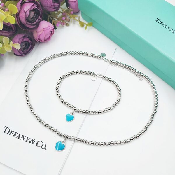 Браслет Tiffany & Co светло-голубой 10325