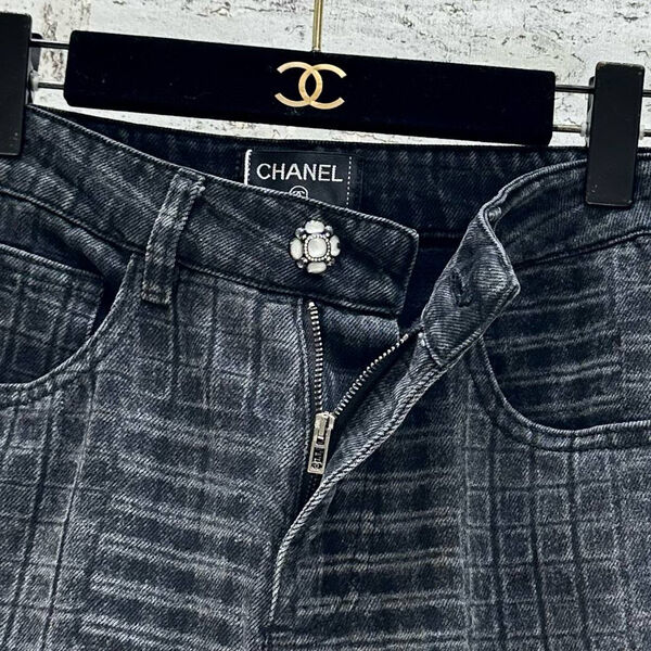 Брюки Chanel женский графитовый 159769-4