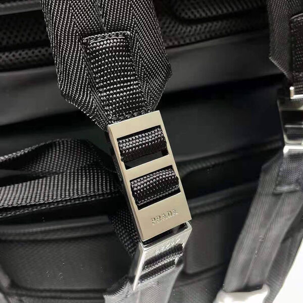 Мужской рюкзак Prada мужской нейлон черный 155491-4