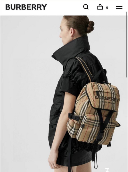 Рюкзак Burberry мужской бежевый 64995-2