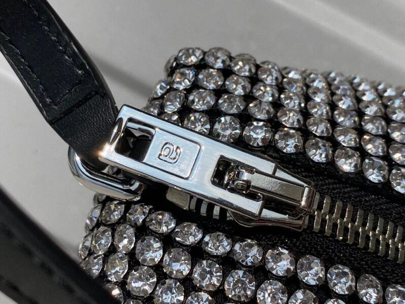 Сумка Alexander Wang женский блестки графитовый 72180-6
