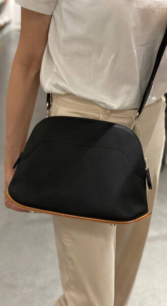 Сумка Hermès женский кожа черный 156422-2