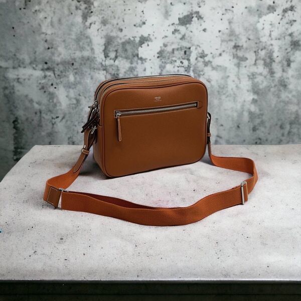 Мужская сумка мессенджер Hermès мужской кожа 103968-3