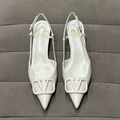 Туфли Valentino женский кожа белый 121273-3